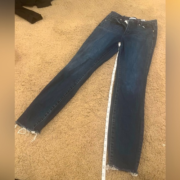 Good American dark blue good legs size 8 skinny jean - Picture 1 of 6